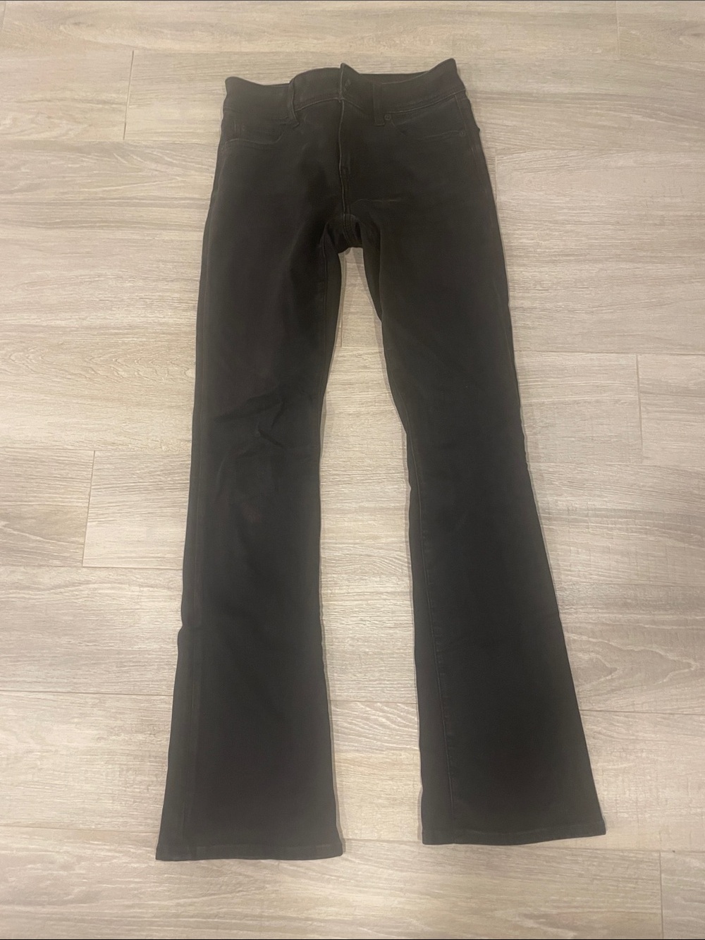 American Eagle Outfitters Black Flared Jeans